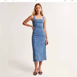 Abercrombie and Fitch denim dress